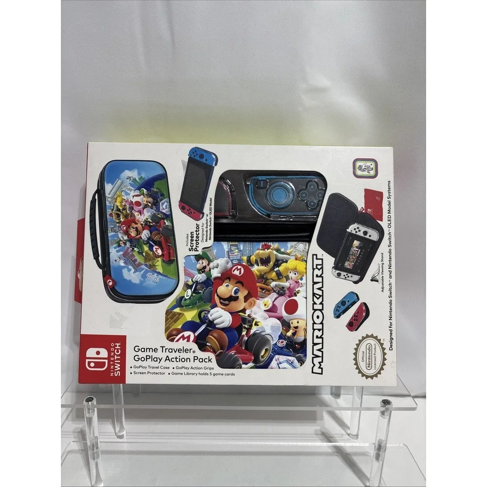 Nintendo Switch Game Traveler GoPlay Action Pack - Mario Kart Screen‎ Protector